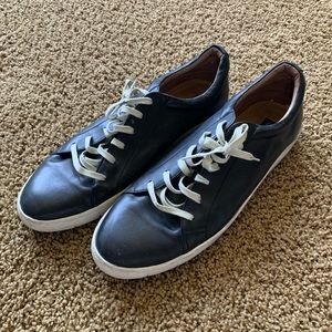 Gordon Rush Black Leather Sneaker